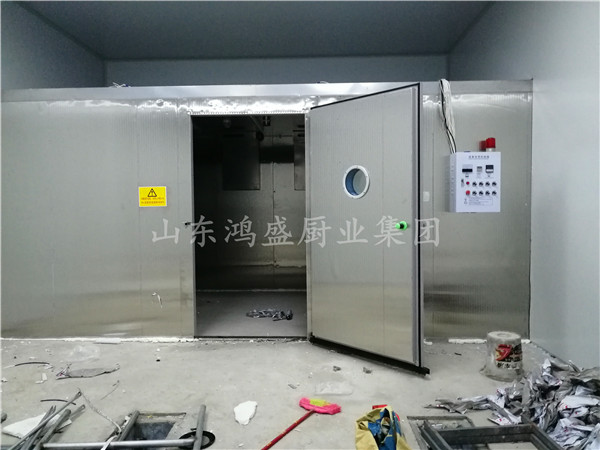 客户订购的大型消毒房，适用于大型食堂、餐厅使用